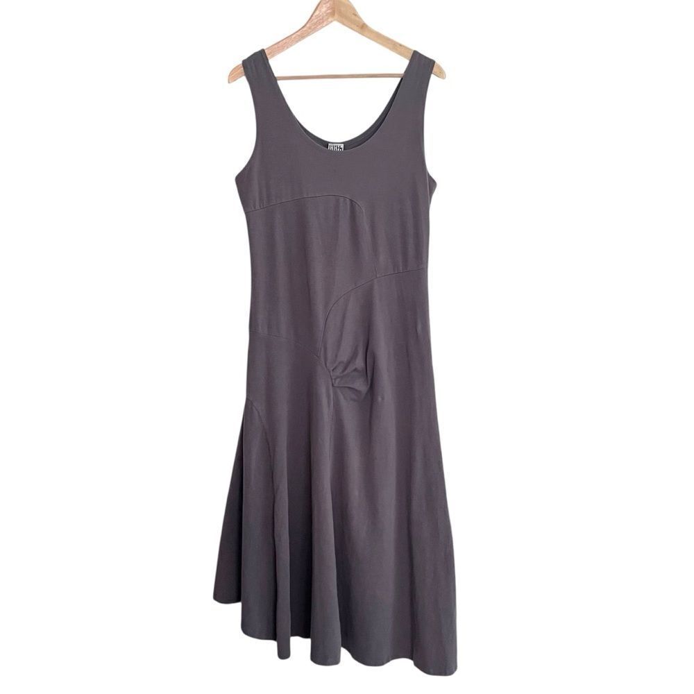 Lilith Asymmetrical Sleeveless Jersey Knit Dress